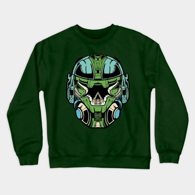 Helmet Troops Crewneck Sweatshirt by Spectrum